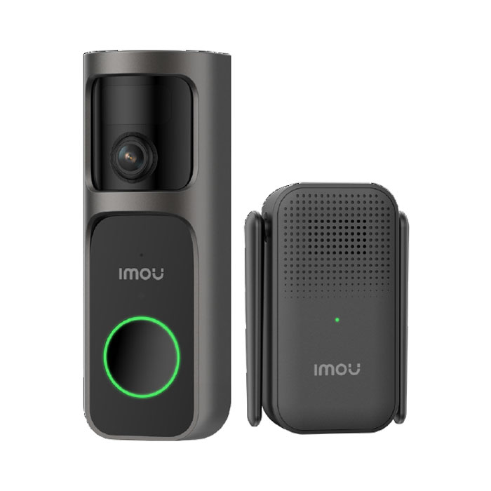 Sonnette-vidéo-DOORBELL-3-KIT-4MP-avec-batterie-intégrée-+-carillon