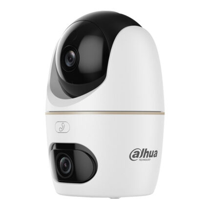 Caméra WIFI double PT 360° + Fixe, 5MP IR30m, Micro et HP